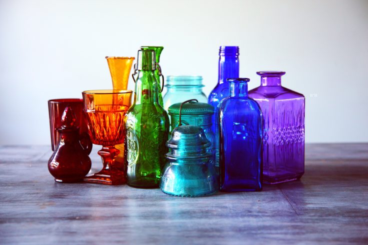 blessings, curses,and colored glass bottles