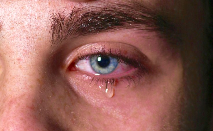 man shedding a tear, Grief From Child Loss, Riding the Emotional Waves