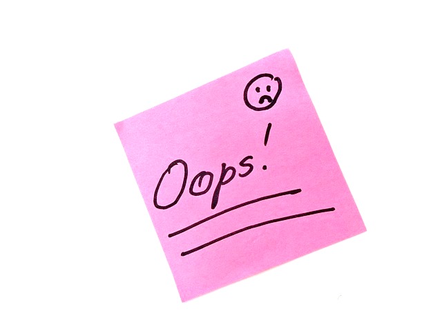 oops sticky note