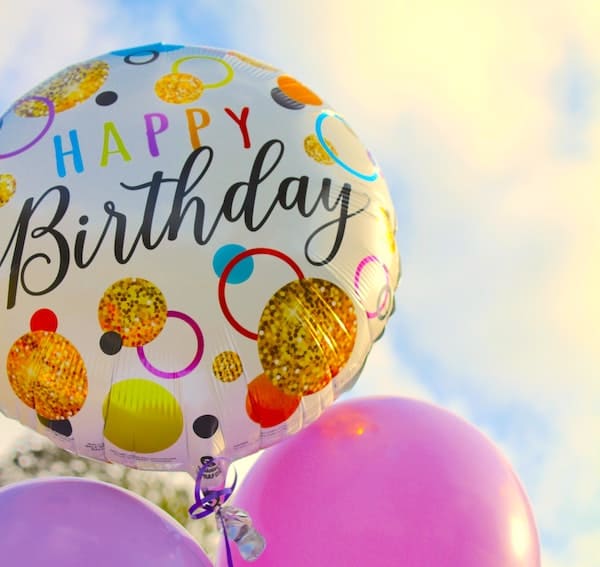 birthday balloons. Remembering a child on a birthday and yahrzeit. Keeping a child's memory alive.
