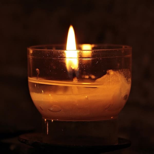 Yahrzeit candle. Thoughts on my child's yahrzeit.