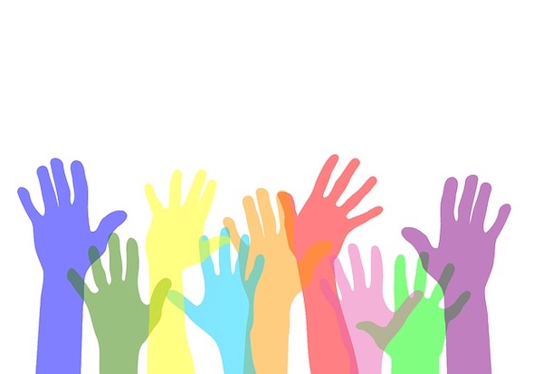 the concept of giving, hands of different colors reaching upward. Child Loss and Purim’s Mitzvot: Honoring Our Child's Memory the concept of giving, hands of different colors reaching upward. Child Loss and Purim’s Mitzvot: Honoring Our Child's Memory